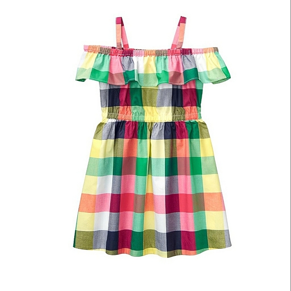 Janie and Jack Other - EUC Janie & Jack Baby Girls Off-The-Shoulder Dress